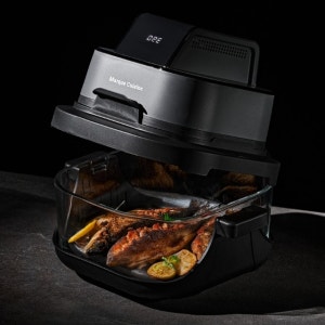 마르쿠진 에어프라이어 내열 유리 용기 4L+1.5L 생선구이 추천 식세기 사용 가능