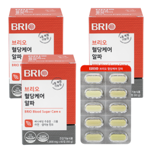 중년 노년 혈당관리 건강식품 보조제 3상자