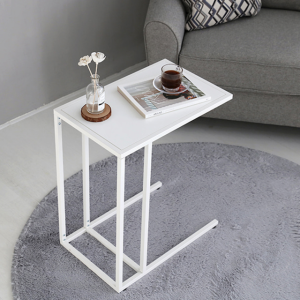 마켓비 ㄷ자 테이블 거실화분 테이블 침대핸드폰선반 침대탁상 TETOS