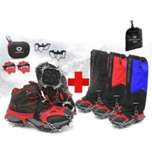 몽크로스 13P/15P 아이젠+스패츠 세트