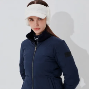 [헤지스골프]  여성 네이비 WEEKEND 다운 점퍼 HWJU2D951N3