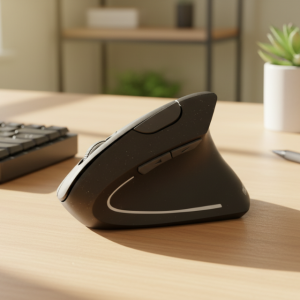 몽식 충전식 무소음 무선 인체공학 버티컬마우스
