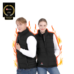 경량 발열 패딩 온열 열선 겨울 조끼