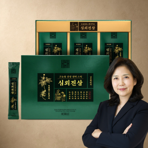 김소형 원장,150년근 산삼 배양근 고농축 진액 스틱 심뫼진삼 1박스