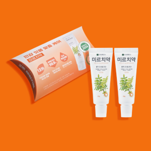 미르치약 2주 체험키트 잇몸치약 몰약성분