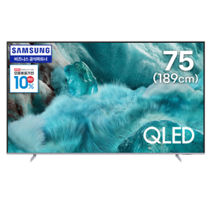 삼성TV 75 QLED KQ75QF7SAFXKR 1등급효율 사업자전용 스탠드