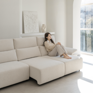 디오 모션 전동 패브릭 슬라이드 리클라이너