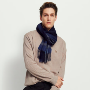 [닥스 액세서리 남성] 닥스 ACC 공용 라인배색 캐시미어 머플러 WBMU4F309N2