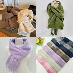 목도리 울 머플러 겨울 커플 체크 쁘띠 여자 니트 남성 롱 빅 선물 15종 기획