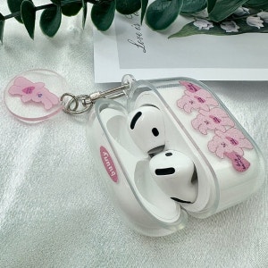 무디데이 핑크 버니 에어팟 케이스 1세대 2세대 3세대 프로 캐릭터 귀여운 토끼 커버