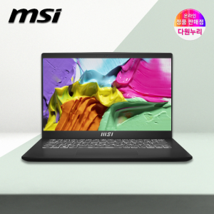MSI 노트북 모던 14 C7M-R5 RAM8GB NVMe512GB 초슬림 초경량 강의용 업무용 싼 노트북 리뷰이벤트