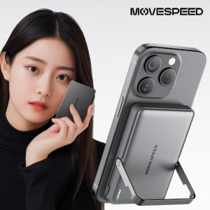 무브스피드 22.5W 맥세이프 무선 충전 스탠드형 보조배터리 10000mAh S10 Pro