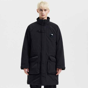 [씨엔엔 어패럴]  트래블 M90 파카 롱패딩 블랙_CA21TPK405BLK