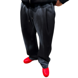 남자 와이드 더티 스프레이 롱 팬츠