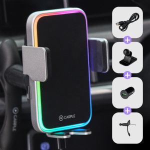 카플 더마운트 오리지널 V2 차량용 핸드폰 거치대 15W 고속 휴대폰 무선 충전기+6종 구성품