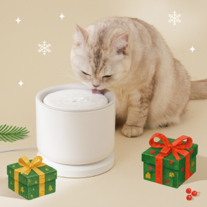 웰리2 고양이정수기 저소음무선펌프 고양이급수기