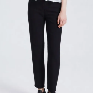 [베스띠벨리] 블랙 밴딩 패딩 팬츠