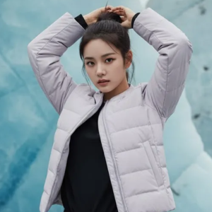 [뉴발란스]    W 액티브 라이트 경량구스다운 라이트퍼플 NBNPD4W902-76