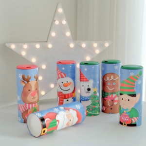 귀여운 산타와 눈꽃친구들 , 슬림티슈