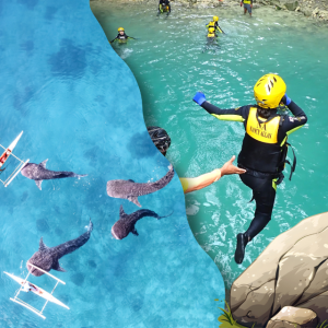 세친구투어 [오캐팩] 세부 고래상어 투말록폭포 가와산캐녀닝 원데이투어