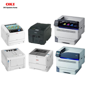 OKI 오키프린터 모음전 A4 A3 흑백 컬러 화이트프린터 라벨프린터