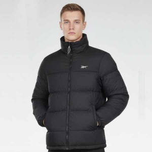 [리복]  Reebok 남여공용 CL D11 미드 덕다운 패딩 자켓 - 블랙 / HS3893 REJU2F619BK