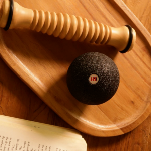 발바닥이 바로 풀리는 HI 원목롤러 마사지볼 세트 교수제작 맞춤형 운동영상 제공