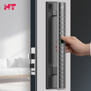 현대에이치티 디지털도어락 핸들고정형 즉시잠김 현관문 설치 TDL-A5001F 지문인식