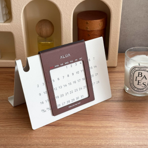 알루아 철제 만년달력 인테리어 오브제