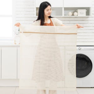 생각하는집 대형 세탁망 빨래망 무형광 이중원단 아기 유아 속옷 브라 이불 니트 30x40