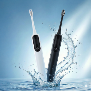 오아 클린이스윙 전동칫솔 LCD 좌우 회전 음파 무선 스마트 디지털 미세모 진동칫솔