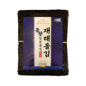 [당일출고] 2025년 천사섬 신안 명품 햇김 곱창김 재래돌김 지주식 곱창돌김 100장 선물세트