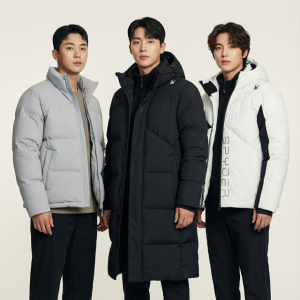 스파이더패딩 국내매장판 롱패딩 커플 남녀공용 숏 경량 구스 덕다운 거위 오리털 점퍼