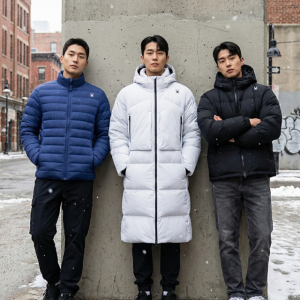 국내매장판 스파이더 롱패딩점퍼 남녀공용 커플 덕 구스다운 오리 거위털 스파이더숏패딩