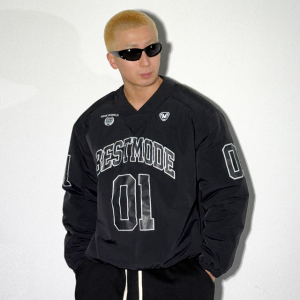 남자 빅사이즈 3온스 스포티 패딩 맨투맨