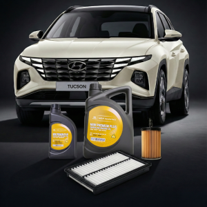 투싼NX4 1.6T 가솔린 순정 엔진오일 세트