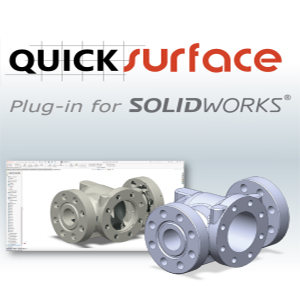 신도리코 쇼핑몰 3D Scan 기반 QuickSurface for Solidworks 3D 데이터 기반 역설계 SW QuickSurface