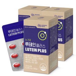 웰라이프 루테인 플러스 (300mg) 눈영양보충용제품 30캡슐, 3개