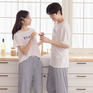 반팔 긴바지 커플 이지웨어 주니어 키즈 실내복