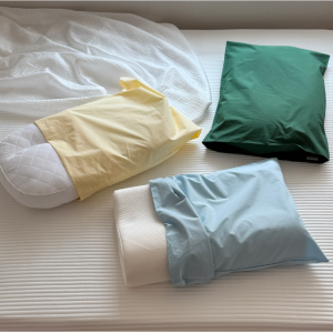 아이유베개커버 호환 베개커버 순면 60수 고밀도 포레스트그린 자루형