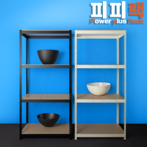 피피랙 무볼트 철제선반 조립식앵글 베란다 세탁기 틈새 수납장 4단 400x300x1200