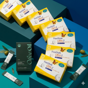 [올리브유증정] 프리스타일 리브레2 연속혈당측정기 7개 + 글루코핏 혈당관리 멤버십