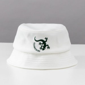 [​홍인규 모자]​ 꼬리치레 골프모자 여성 버킷햇 남성 라운딩 데일리 피니시 화이트