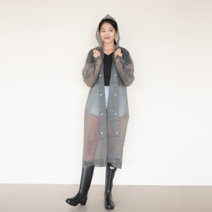 [휴대용 경량] 여성 우비 골프 등산 여행용 판초우의