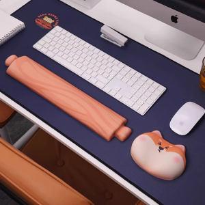 키보드 팜레스트 마우스 손목받침대 세트 귀여운