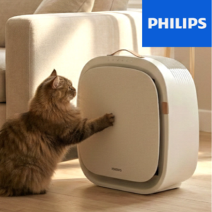 필립스 펫 공기청정기 / PHILIPS 30평형 먼지 반려동물 털 포집 냄새 제거 강아지 고양이 털 앱 연동 스마트 원격제어 AC3360/11 (필터 총 1개)