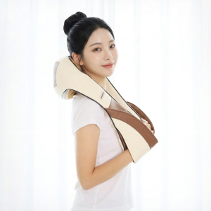 씨아추 무선 목 어깨 마사지기 안마기