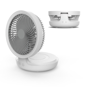 폴드래블 벽걸이 선풍기 무타공 회전식 벽부착 미니 주방 화장실 사무실