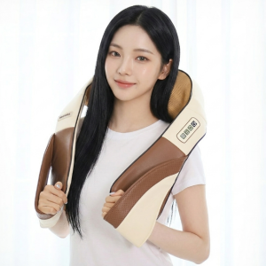 씨아추 무선 목 어깨 마사지기 안마기