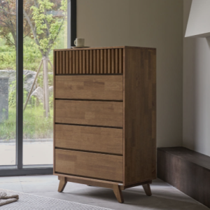 원목 5단 옷 서랍장 안방 수납장 900